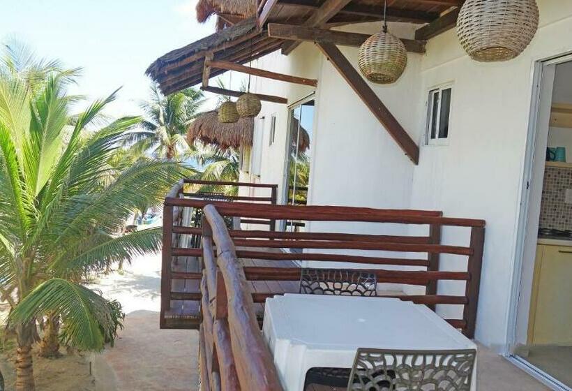 Номер Стандарт с Террасой, El Fuerte Beach Apartments