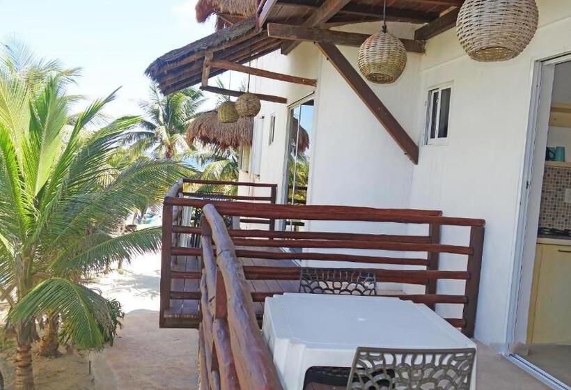 Номер Стандарт с Террасой, El Fuerte Beach Apartments