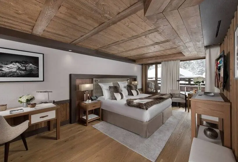 Deluxe-huone, Hôtel Barrière Les Neiges Courchevel