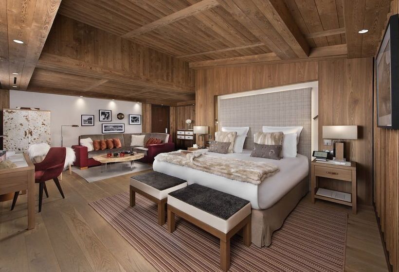 Номер Престиж, Hôtel Barrière Les Neiges Courchevel