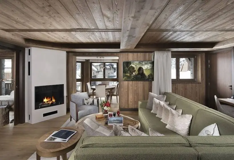 Deluxe-huone, Hôtel Barrière Les Neiges Courchevel