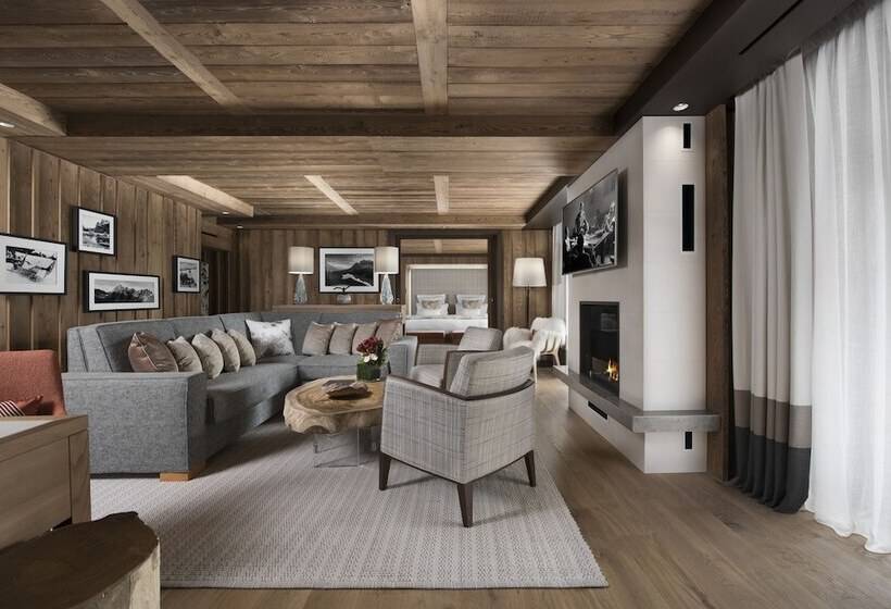 디럭스 룸, Hôtel Barrière Les Neiges Courchevel
