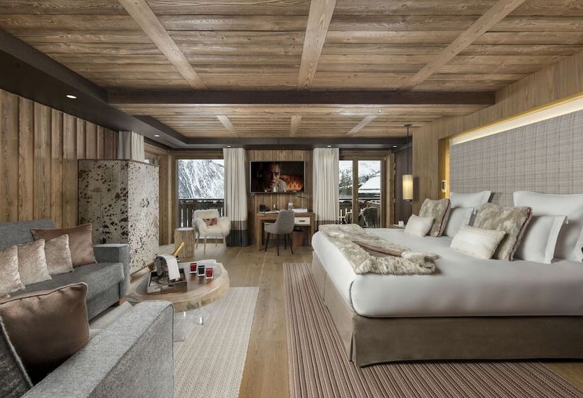 Номер Престиж, Hôtel Barrière Les Neiges Courchevel