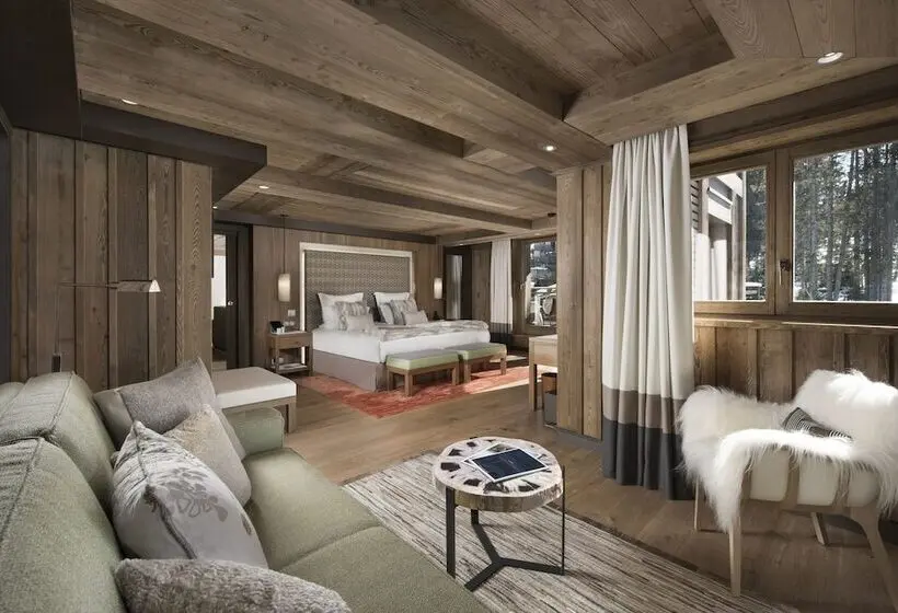 Prestige-huone, Hôtel Barrière Les Neiges Courchevel