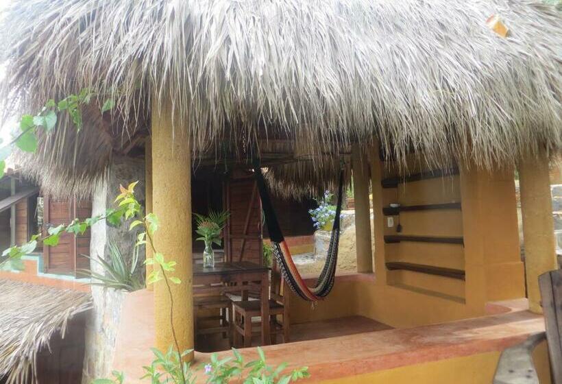 オーシャンビューのスタンダードバンガロー, La Loma Linda, Bungalows, Yoga And Feldenkrais, Starlink Internet