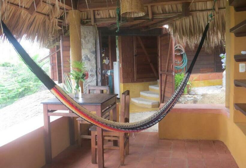 オーシャンビューのスタンダードバンガロー, La Loma Linda, Bungalows, Yoga And Feldenkrais, Starlink Internet