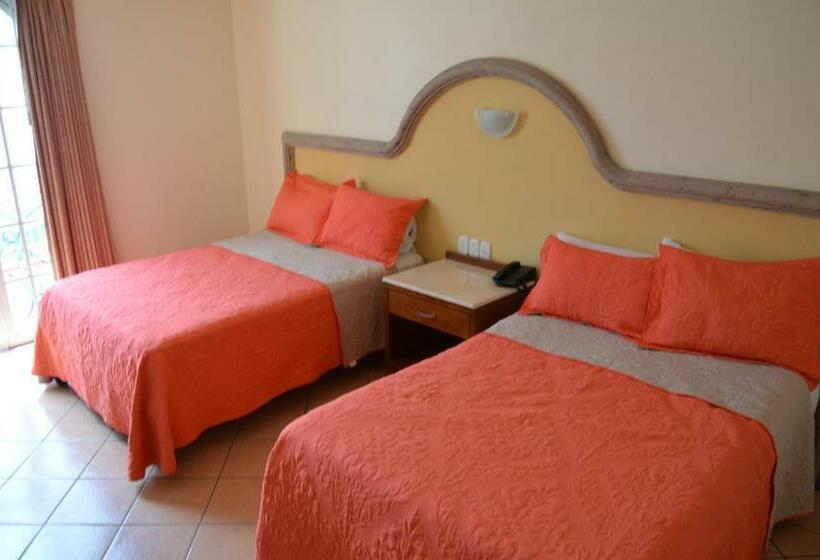 Номер Стандарт 2 Двуспальные Кровати, Real Santa Fe