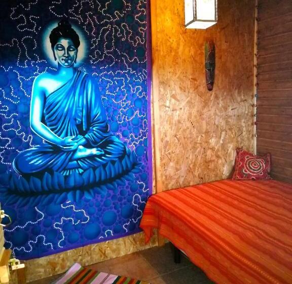 스탠다드 싱글 룸 공동욕실, Hostel Los Duendes Del Sur