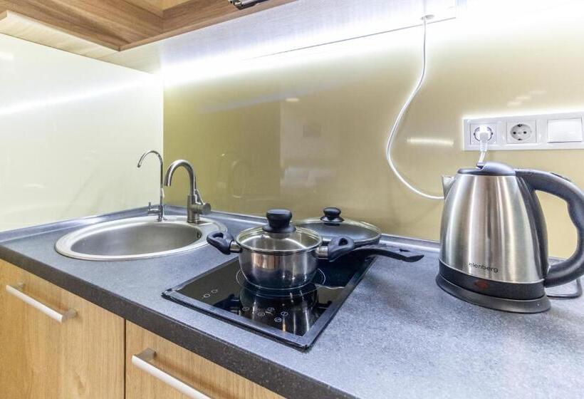 آپارتمان لوکس 1 خوابه, Stories Hub