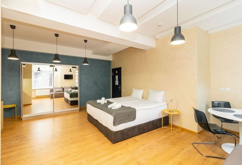 آپارتمان لوکس 1 خوابه, Stories Hub