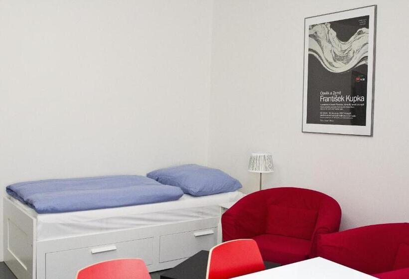 장애인을 위한 스탠다드 룸, A Hostel Zámecký Pivovar Litomyšl