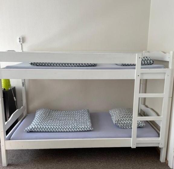 חדר סטנדרטי לארבעה עם חדר אמבטיה משותף, Mikalo House