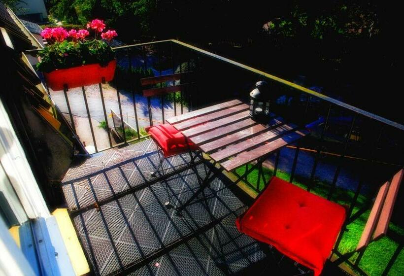 חדר סטנדרט עם מרפסת, Kaptensvillan