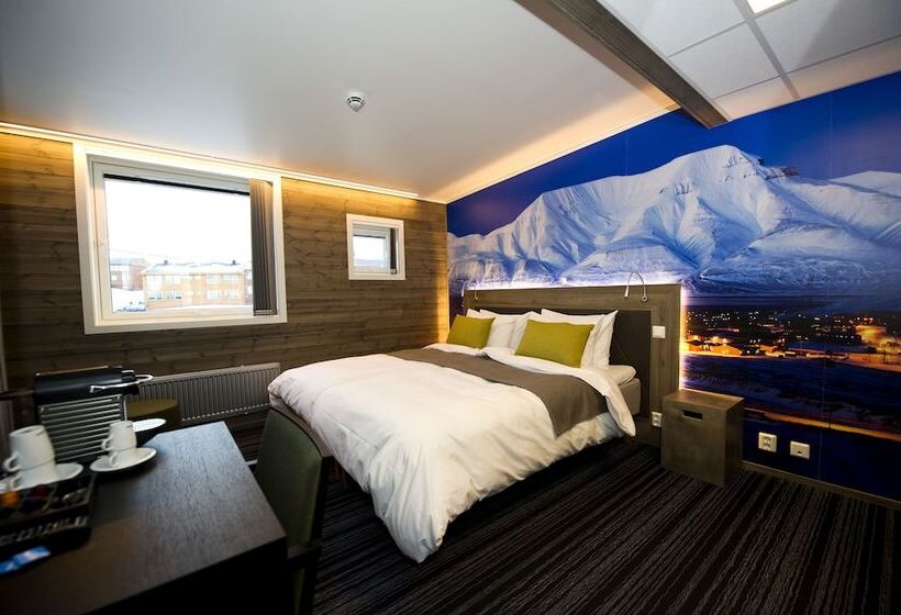 اتاق لوکس, Svalbard Hotell | Polfareren