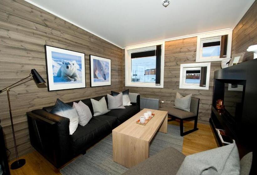 디럭스 스위트, Svalbard Hotell | Polfareren