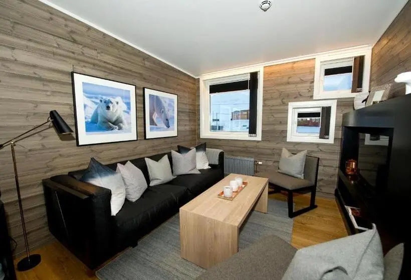 デラックススイート, Svalbard Hotell | Polfareren