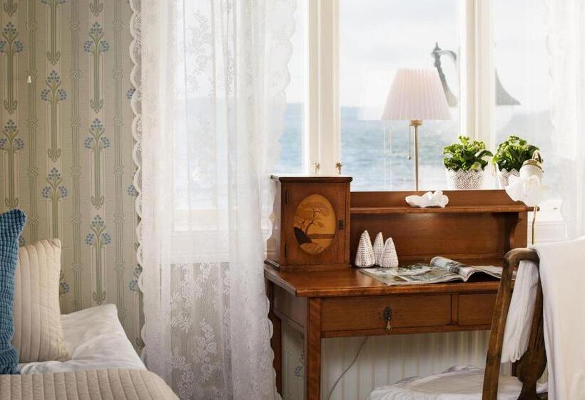 اتاق استاندارد با چشم‌انداز دریا, Strandvillan Hotell Och Bed & Breakfast