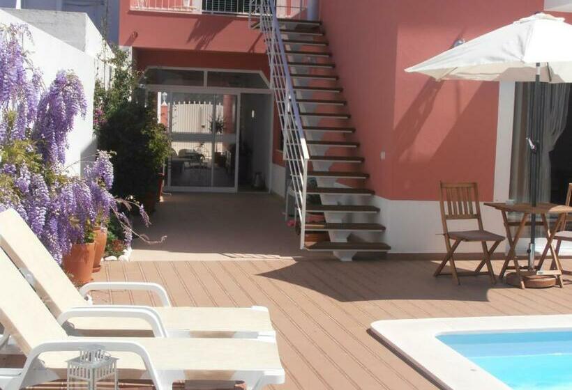 غرفة سوبيريور مطلة على حمام السباحة, Casa Morgados Grândola Guesthouse