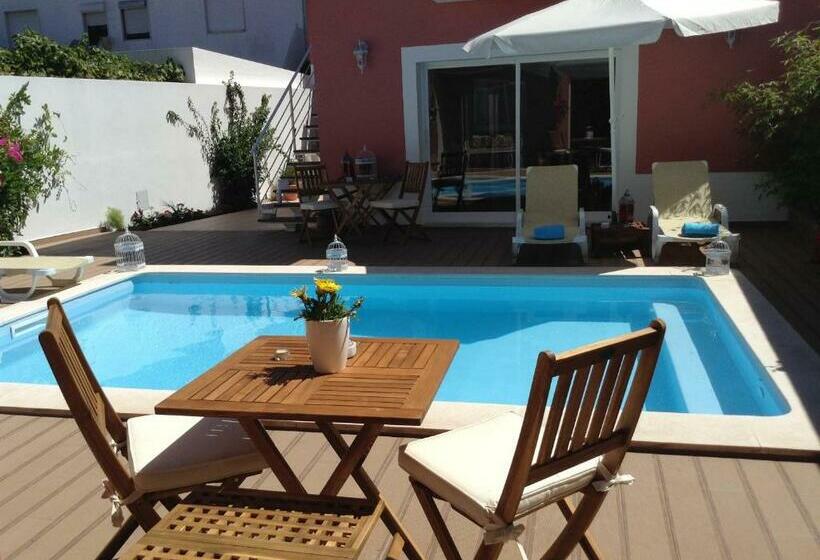 غرفة سوبيريور مطلة على حمام السباحة, Casa Morgados Grândola Guesthouse