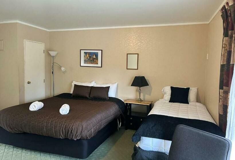 キングサイドベッドのスタンダードワンルーム, Kiwi Park Motels