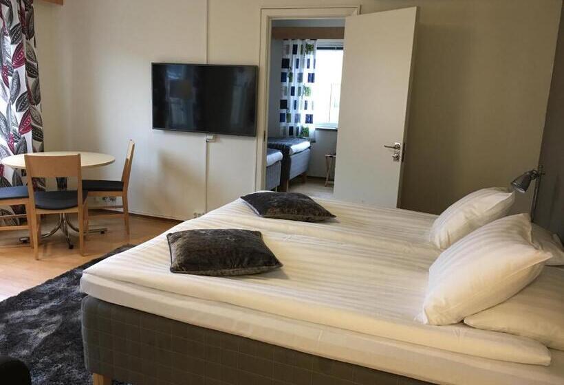 غرفة سوبيريور عائلية, Linköpings Cityhotell Och Vandrarhem