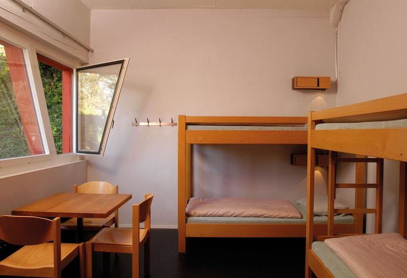 标准四人间共用浴室, Baden Youth Hostel