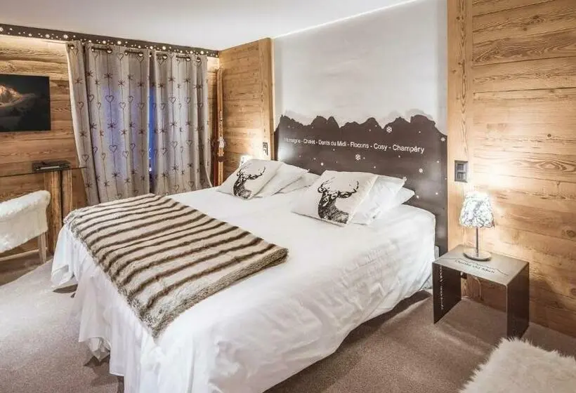 اتاق استاندارد با چشم‌انداز کوهستان, Le Chalet De L Atelier   Le Nord