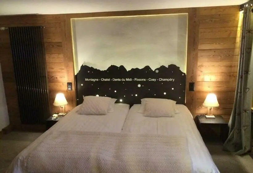 اتاق استاندارد با چشم‌انداز کوهستان, Le Chalet De L Atelier   Le Nord