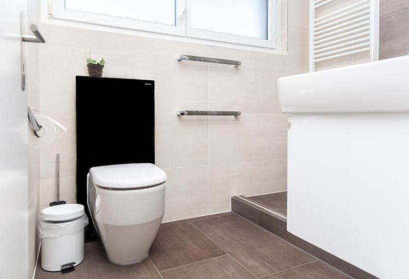 חדר סטנדרד יחיד חדר אמבטיה משותף, Mybednbreakfast In Bottmingen