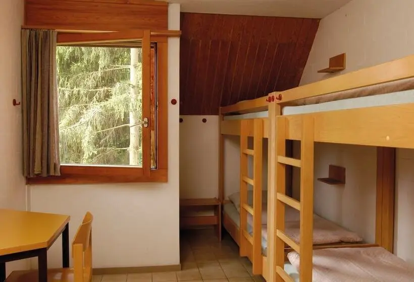 浴室共有スタンダード4人用ルーム, Delémont Youth Hostel