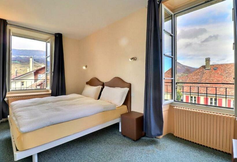 חדר סטנדרט, Hôtel Restaurant Bellevue