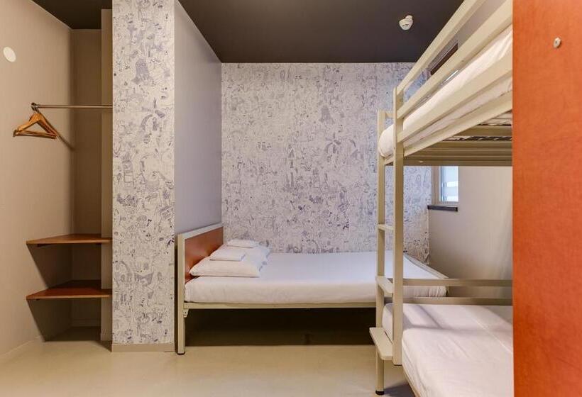 اتاق استاندارد چهار تخته, Clinknoord Hostel