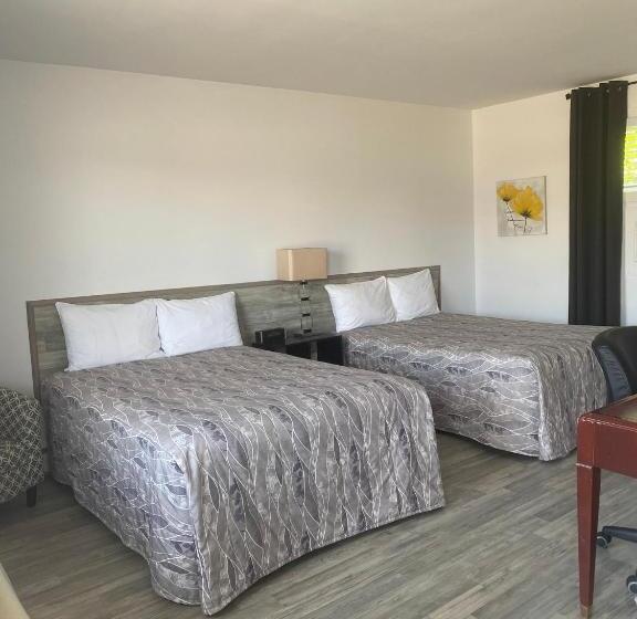 クイーンサイズベッドのスタンダードルーム, Motel Centre Ville