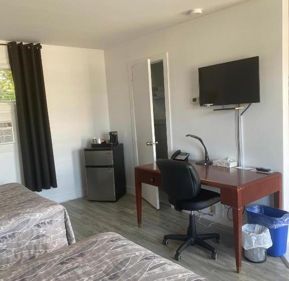 クイーンサイズベッドのスタンダードルーム, Motel Centre Ville