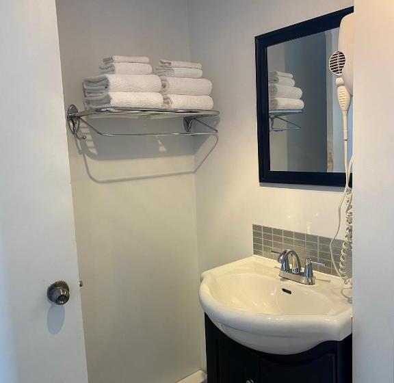 クイーンサイズベッドのスタンダードルーム, Motel Centre Ville