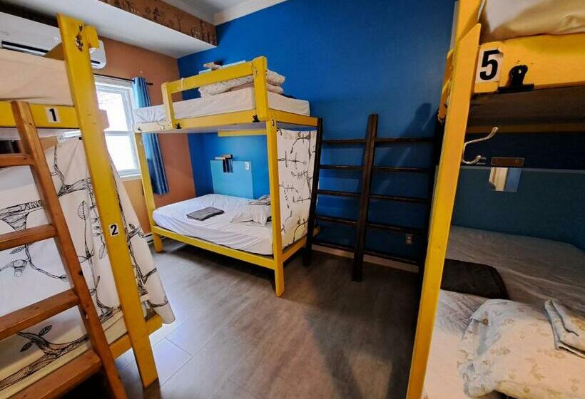מיטה בחדר משותף, Auberge Jeunesse à Loulou