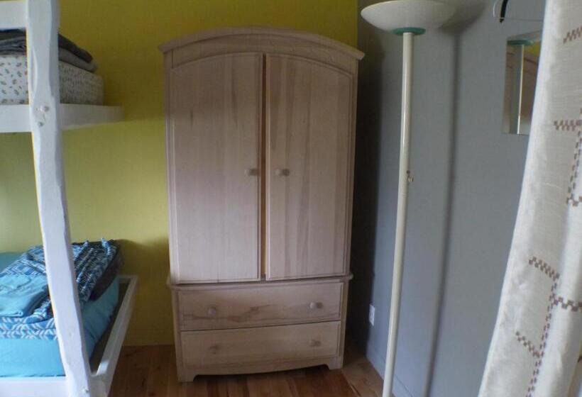 מיטה בחדר משותף, Auberge Jeunesse à Loulou