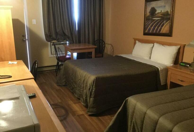 חדר סטנדרט שתי מיטות זוגיות, Motel Hospitalité