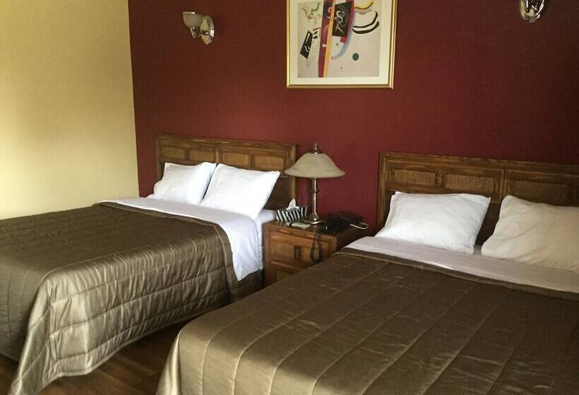 חדר סטנדרט שתי מיטות זוגיות, Motel Hospitalité