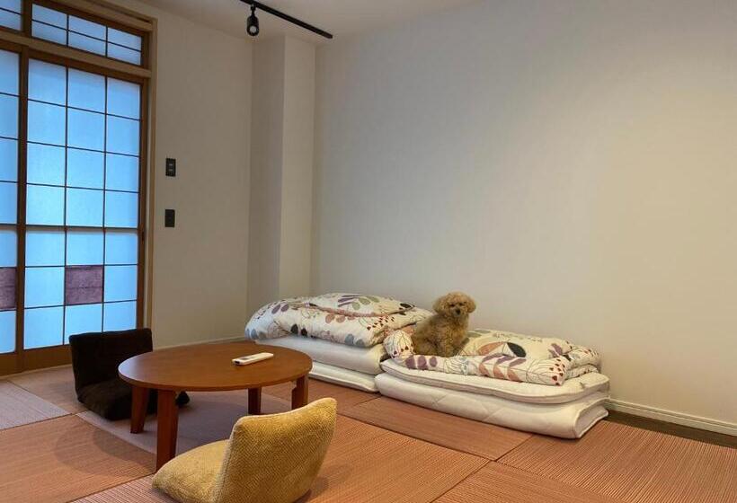 غرفة قياسية رباعية حمام مشترك, Kyoto Guesthouse Lantern