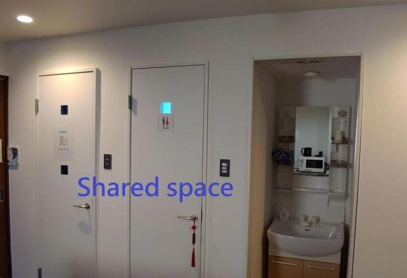 غرفة قياسية رباعية حمام مشترك, Kyoto Guesthouse Lantern