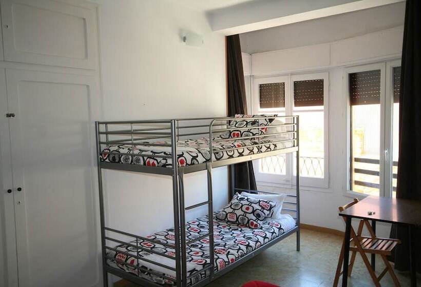 家庭房间共用浴室, Hostal Juventus