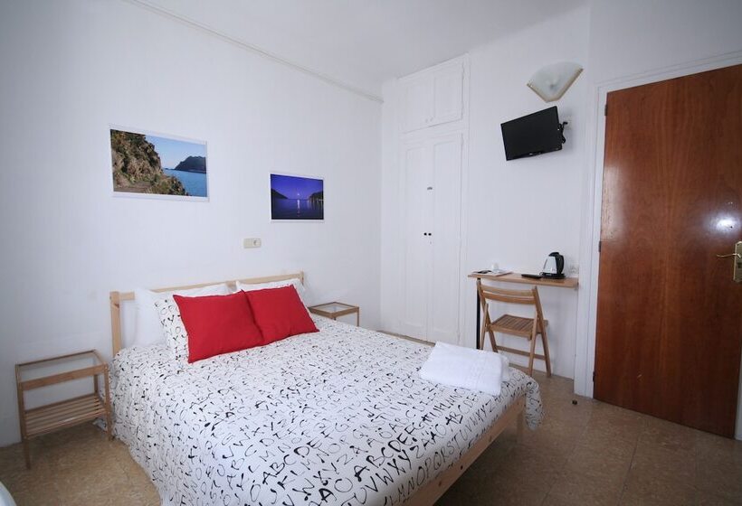 家庭房间共用浴室, Hostal Juventus