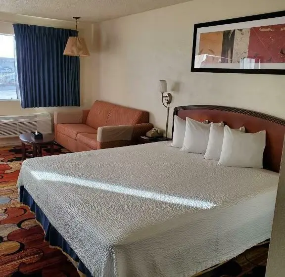 キングサイズベッドのスタンダードルーム, Eunice Plaza Motel