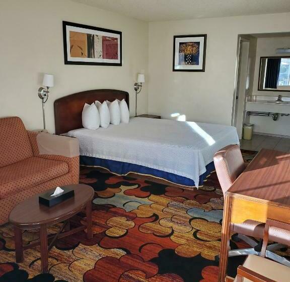 غرفة قياسية سرير كينج, Eunice Plaza Motel