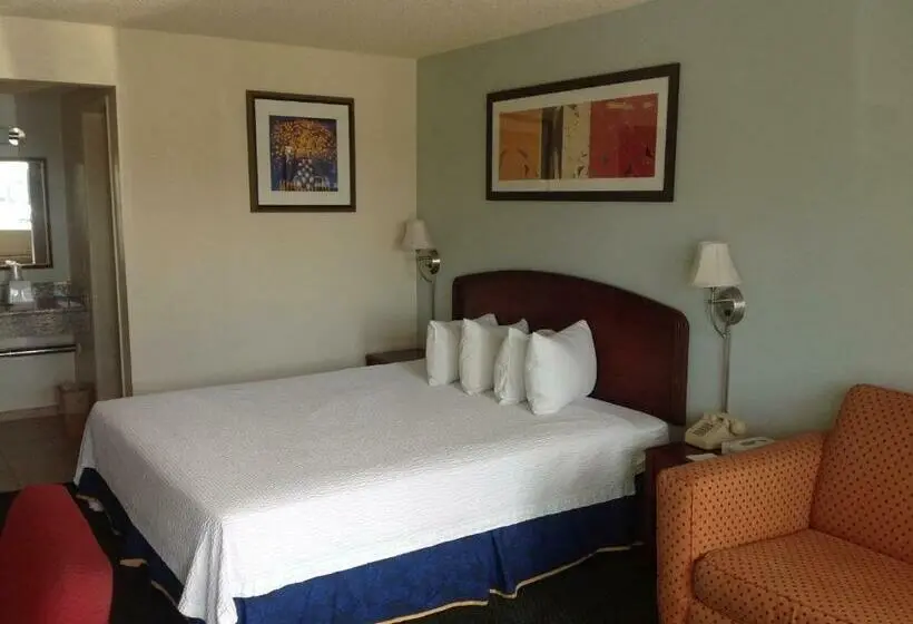 キングサイズベッドのスタンダードルーム, Eunice Plaza Motel