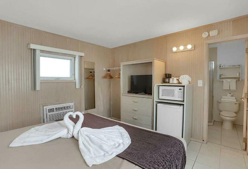 스탠다드 룸 킹사이즈 침대, Aa Heart Of Wildwood Motels