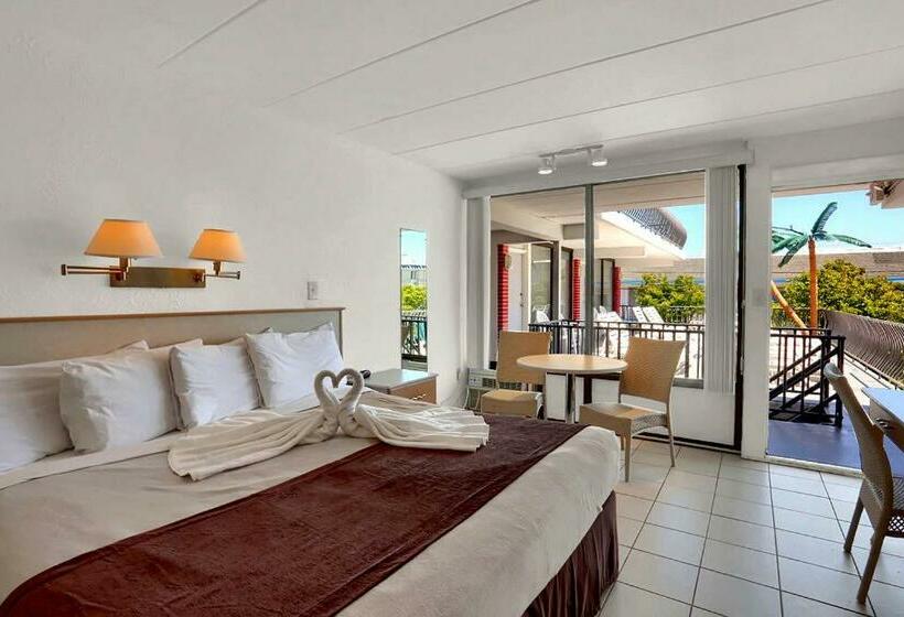 带大床的标准间, Aa Heart Of Wildwood Motels