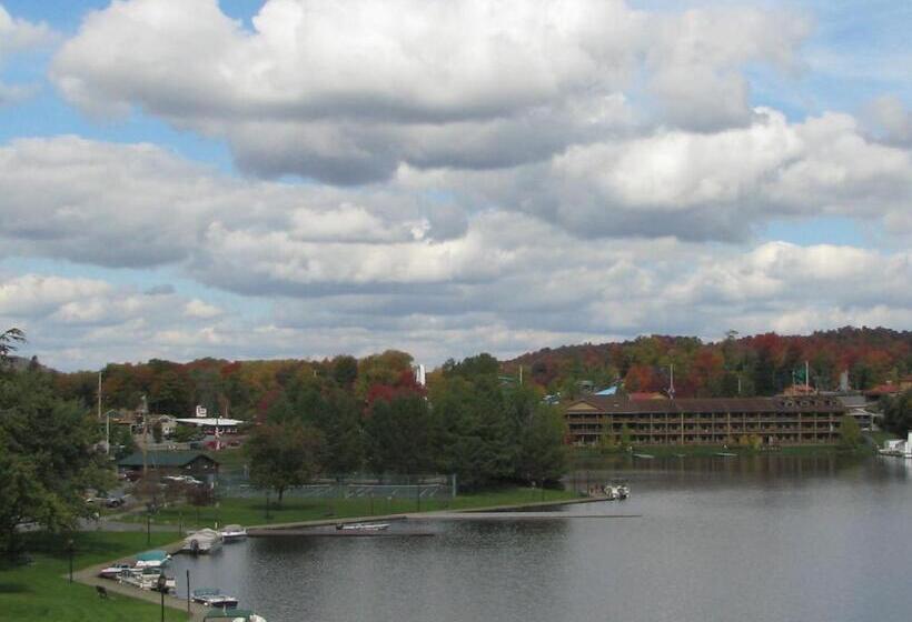 בקתה, Pine Knoll Hotel Lakeside Lodge & Cabin