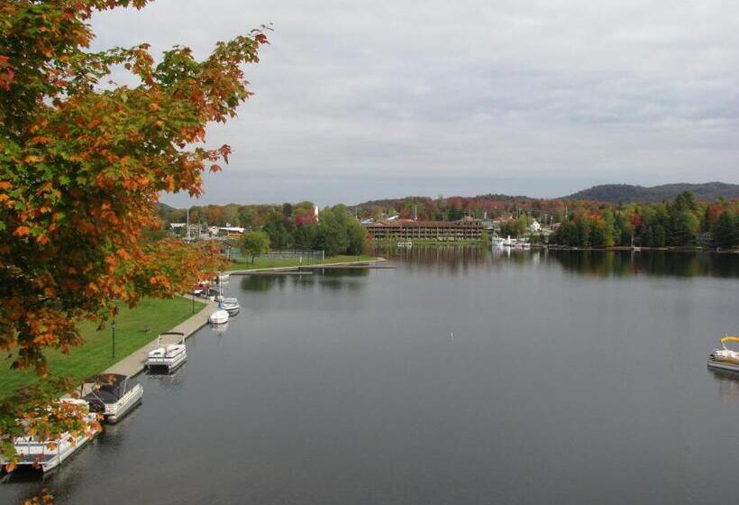 חדר סטנדרט עם מיטת קווין, Pine Knoll Hotel Lakeside Lodge & Cabin